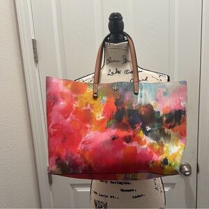 Tory Burch Vibrant Artistic Tote